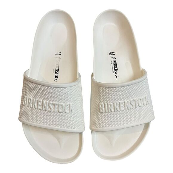 Birkenstock Shoes - Birkenstock Classic White Slides